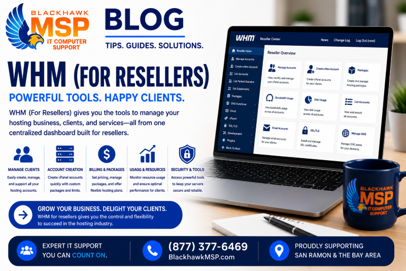 WHM (For Resellers)