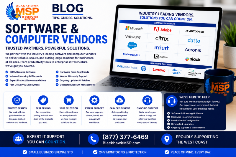 Software Computer Vendors