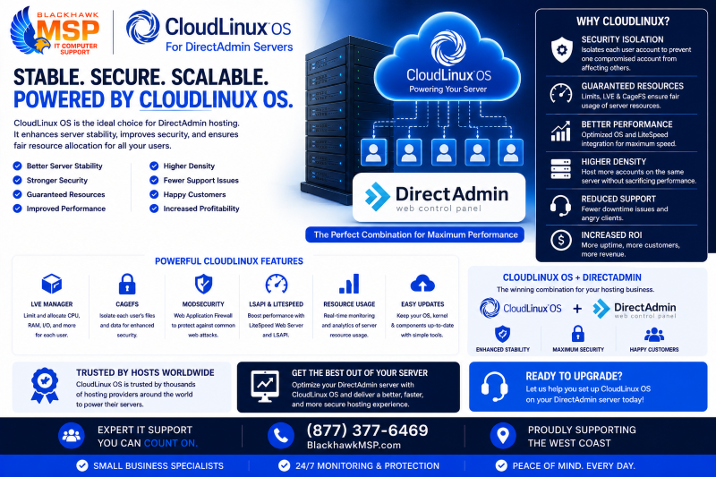 CloudLinux (DirectAdmin)