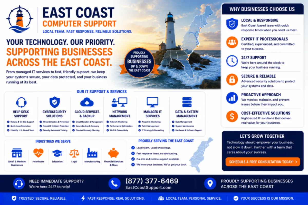 On-Site IT Support in New York – Fast, Reliable & Local