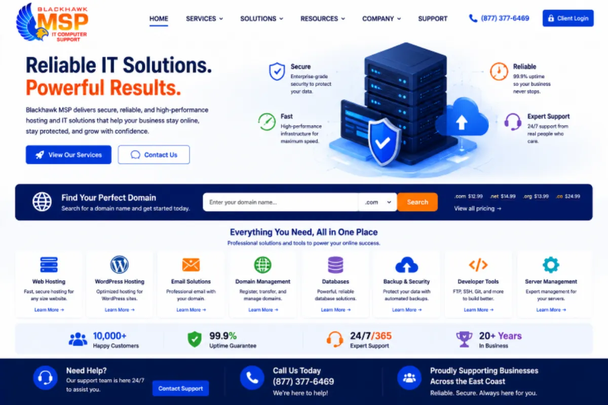 Fast Loading Time for Website