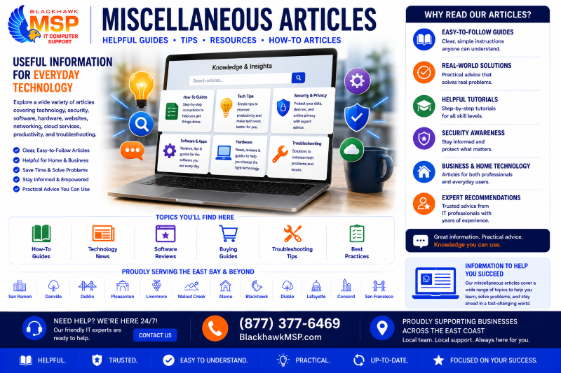 Misc Articles