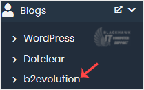 How to Install b2evolution via Softaculous in SiteWorx