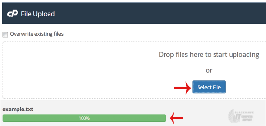 How to Upload Files via the cPanel File Manager