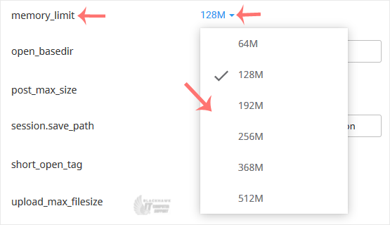 How to Increase or Decrease PHP Memory Limit via CloudLinux Selector in cPanel