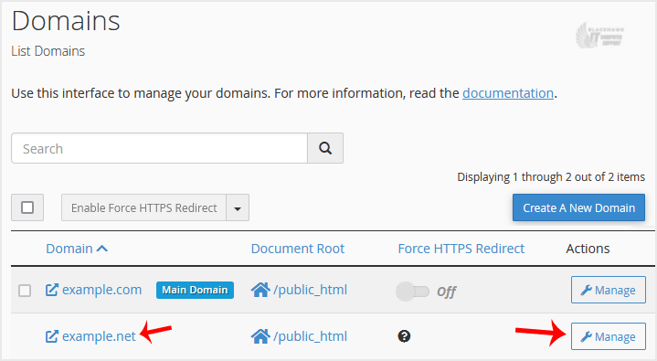 How to Remove Parked Domains/Aliases in cPanel