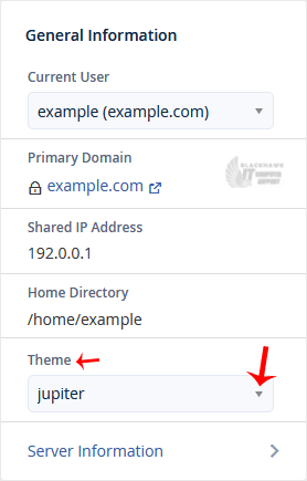 How to Change cPanel's Style/Theme