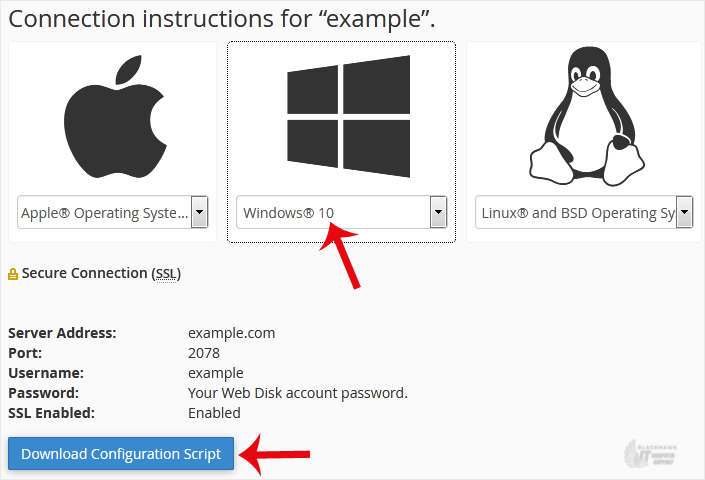 How to Access cPanel Web Disk