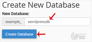 How to Create a Database in cPanel