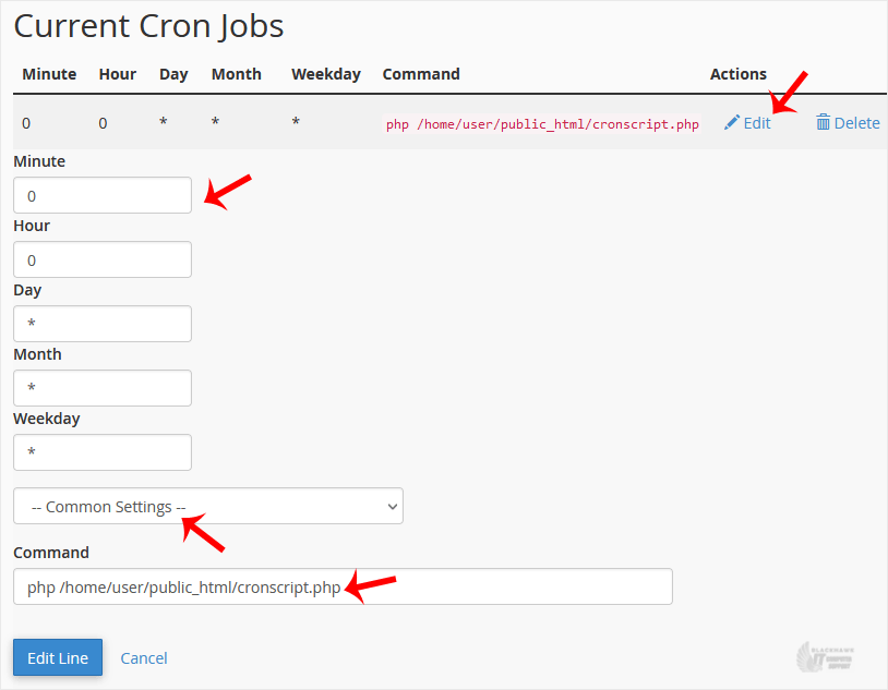How to Edit or Delete a Cronjob in cPanel