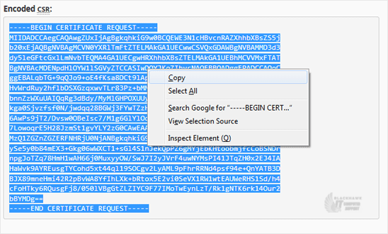 How to Retrieve a CSR from cPanel