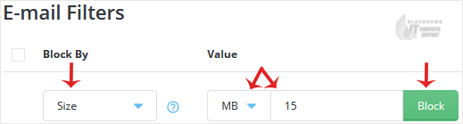 How to Block Emails by Size Using Spam Filter in DirectAdmin