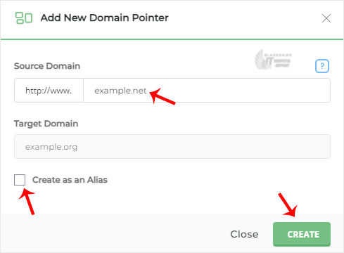 How to Create a Domain Pointer in DirectAdmin
