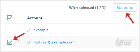 How to Suspend an FTP Account in DirectAdmin