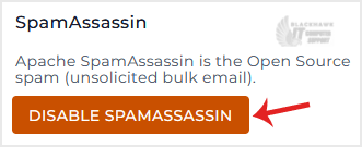 How to Disable Apache SpamAssassin in DirectAdmin