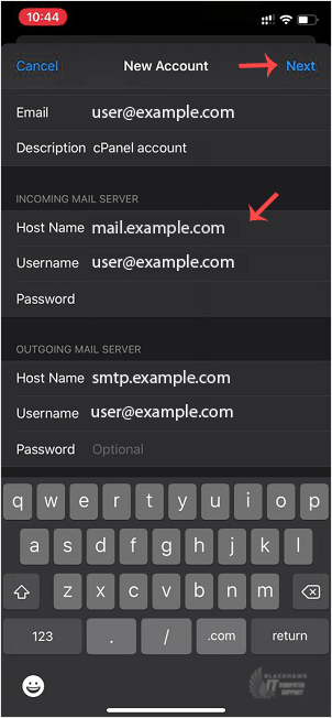 How to Add a cPanel Email Account on Apple/iOS