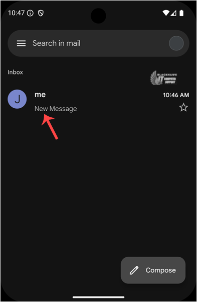 How to Delete cPanel Emails in Android