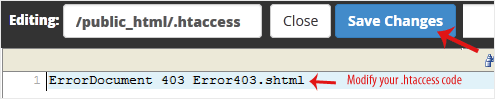 How to Edit (Dot)htaccess File in the cPanel File Manager