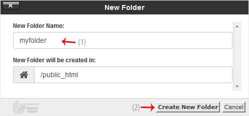 How to Create a New Folder or Files in the cPanel File Manager