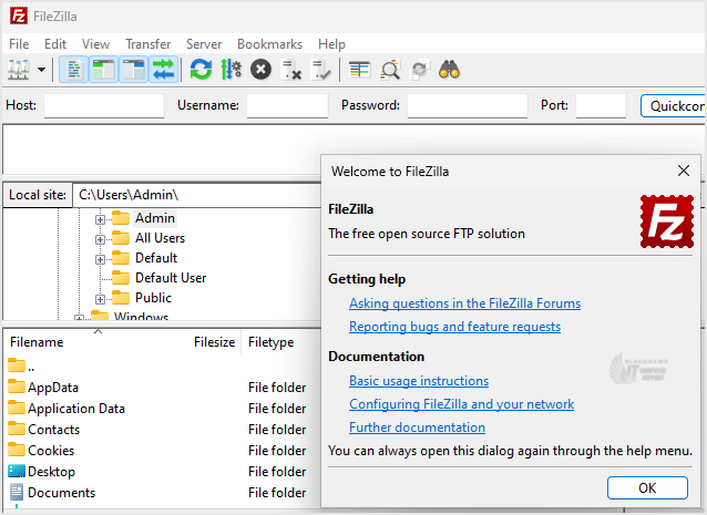 How to Install Filezilla Client on Windows