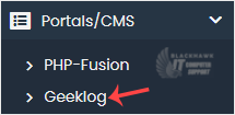 How to Install Geeklog via Softaculous in cPanel