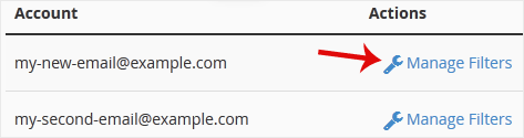 How to Create a "User Level Email Filter" in cPanel