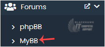 How to Install MyBB Forum via Softaculous in SiteWorx