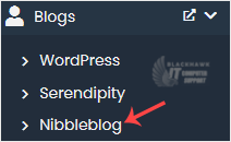 How to Install Nibbleblog via Softaculous in cPanel