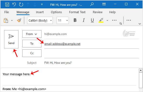 How to Forward Email in Outlook 2021