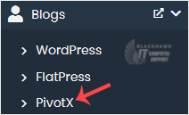How to Install PivotX via Softaculous in cPanel