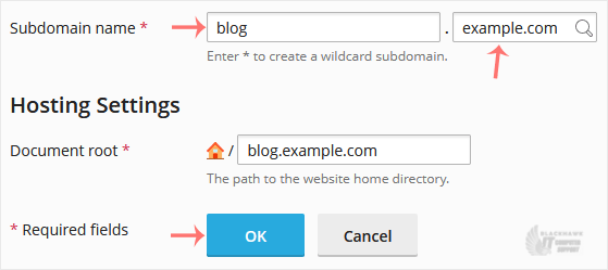 How to Add a Subdomain in Plesk