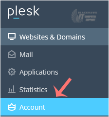 How to Change the Password of a Plesk Account