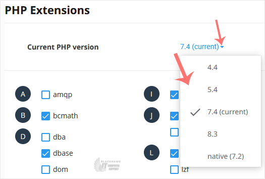 How to Change the PHP Version via CloudLinux Selector in DirectAdmin