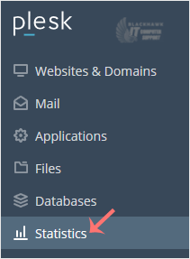 How to Check Disk and Bandwidth Usage in Plesk