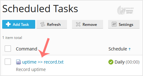 How to Update the Email Address of a Scheduled Task in Plesk