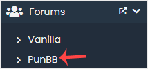 How to Install PunBB Forum via Softaculous in SiteWorx