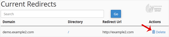 How to Remove a Domain Redirect in cPanel