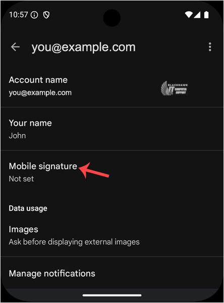 How to Set Up an Email Signature in Android