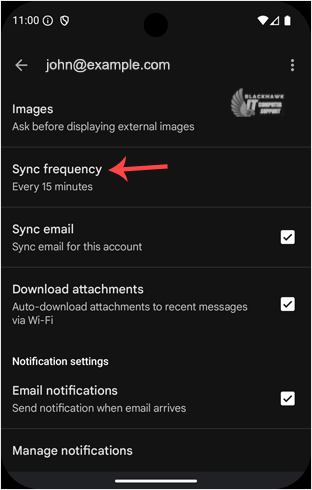 How to Automatically Sync the cPanel Email in Android or Stop the Syncing