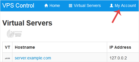 How to Change the SolusVM 1 Control Panel Password