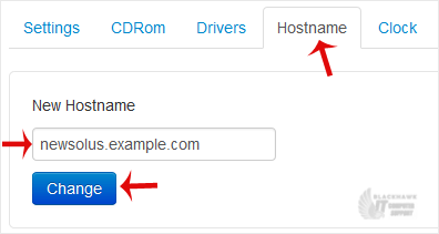 How to Change Hostname in SolusVM 1