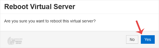 How to Reboot/Restart VPS in SolusVM 1