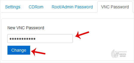 How to Change the VNC Password in SolusVM 1