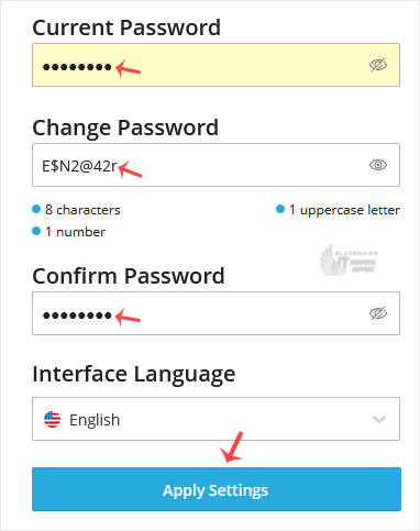 How to Change the SolusVM 2 Control Panel Password