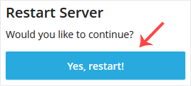 How to Reboot/Restart VPS in SolusVM 2