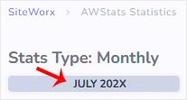 How to Access AWStats in SiteWorx