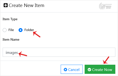 How to Create a Directory or Files in the SiteWorx File Manager