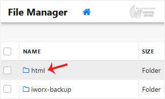 How to Create a Directory or Files in the SiteWorx File Manager