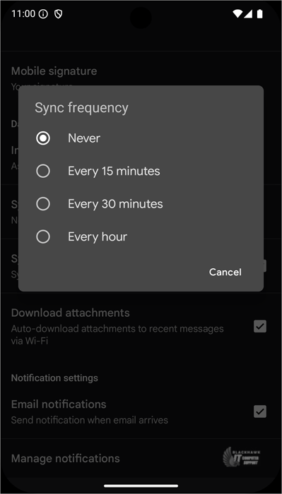 How to Automatically Sync the cPanel Email in Android or Stop the Syncing