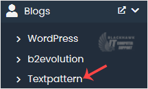 How to Install Textpattern via Softaculous in SiteWorx